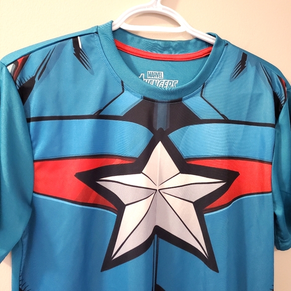 Captain America - Men's Athletic Tee - Size S - Picture 3 of 5